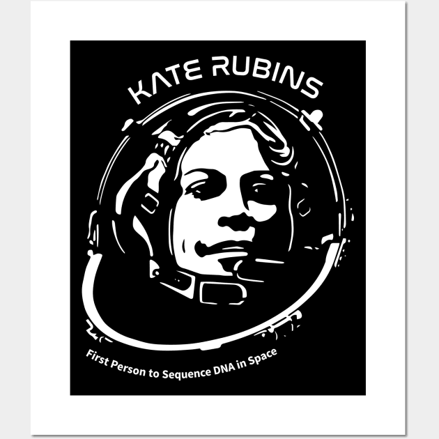 Women in Space: Kate Rubins Wall Art by photon_illustration